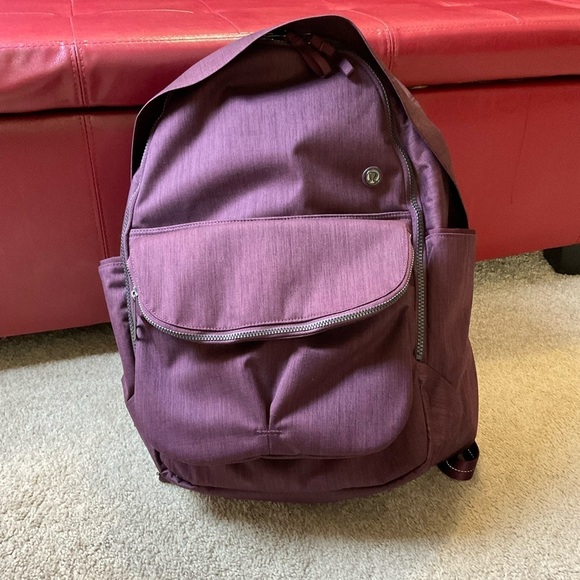 Lululemon All Day Backpack with Detachable Crossbody Bag, Bordeaux Drama​​​ - Picture 1 of 16